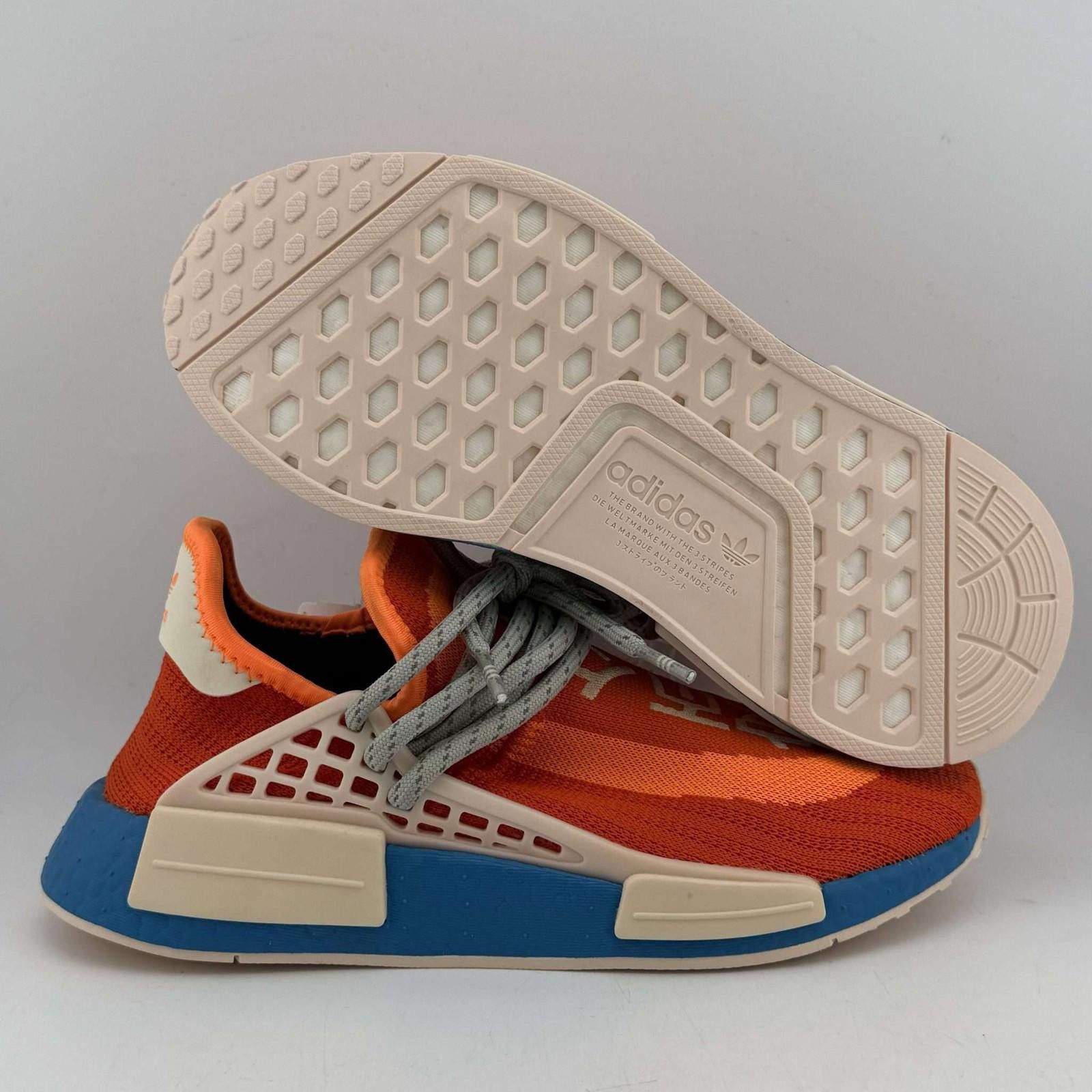 Adidas Adidas NMD Hu Pharrell Extra Eye Orange 5 New with Box D1271 Size US 5 / EU 37 - 7 Thumbnail
