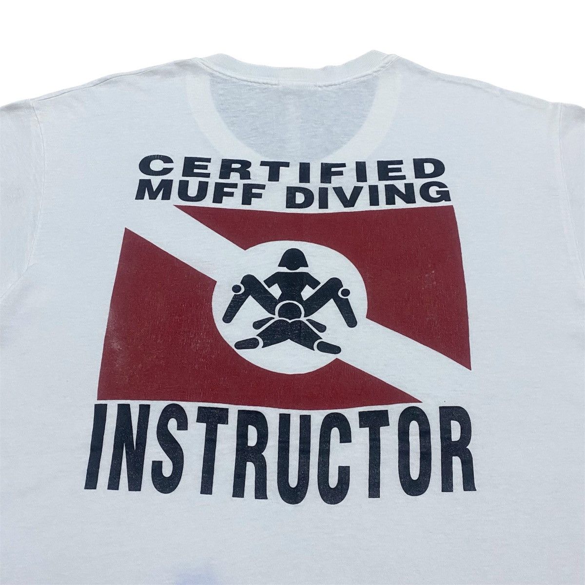 Hanes × Vintage Rare‼️🔥Vintage Certified Muff Diver Instructor T-Shirt Size US M / EU 48-50 / 2 - 10 Thumbnail