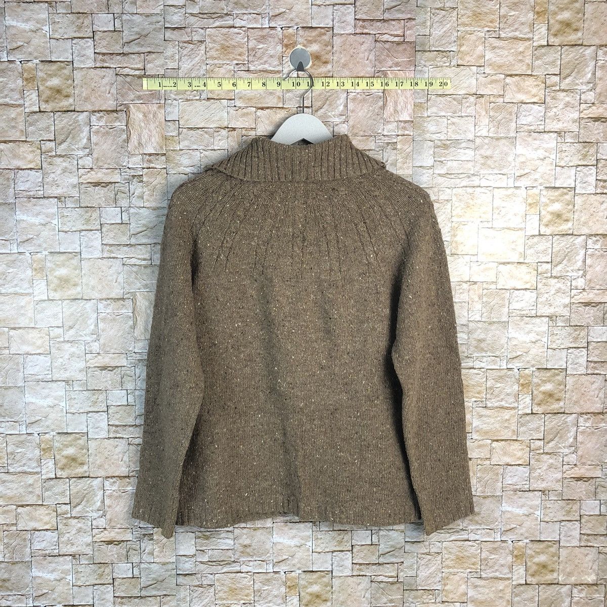 Homespun Knitwear × McGregor Mc Gregor Brown Knitwear #A945 Size L / US 10 / IT 46 - 13 Thumbnail
