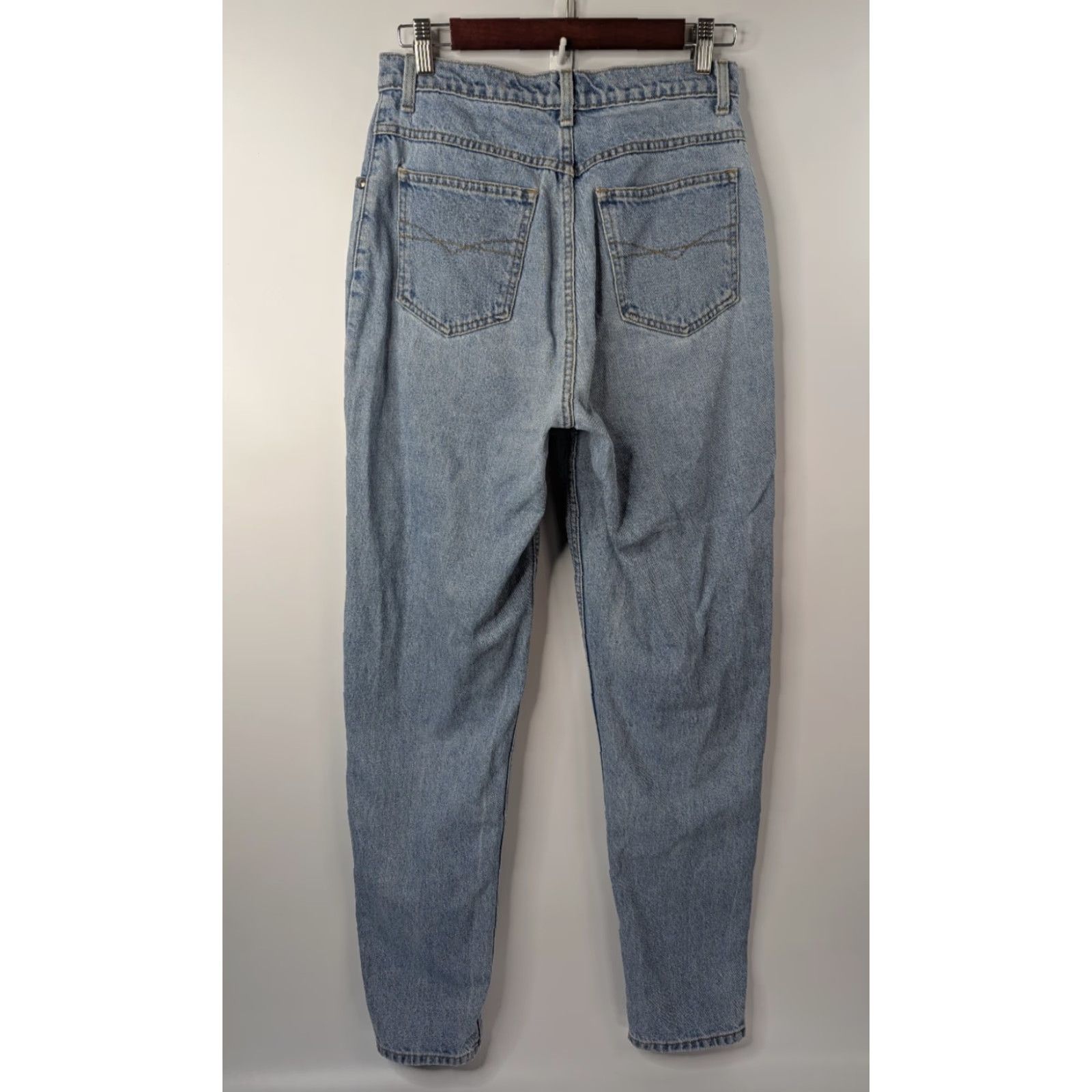 Anchor Blue Anchor Blue Jeans Women's Relaxed Fit 11/12 Blue Vintage 90s High Rise Denim Jeans Size 32" / US 10 / IT 46 - 4 Thumbnail