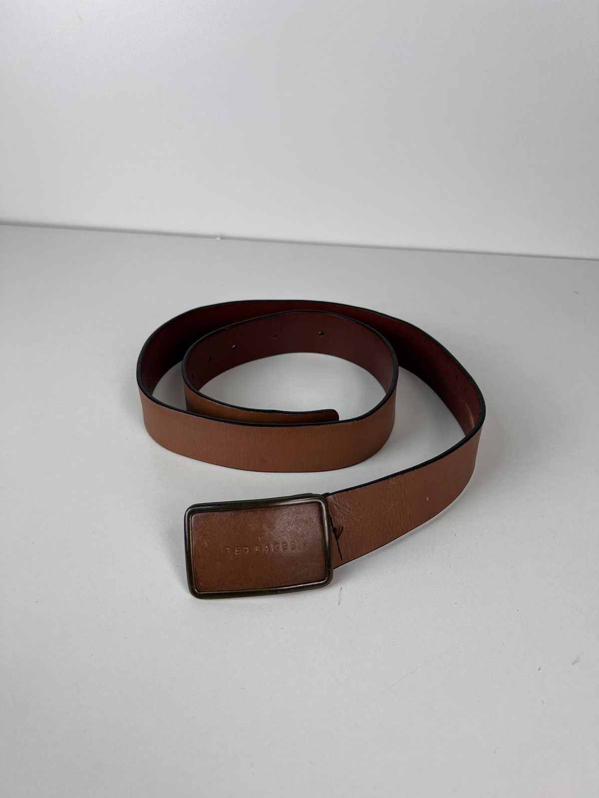 Ted Baker Ted Baker luxury leather belt Size ONE SIZE - 1 Thumbnail