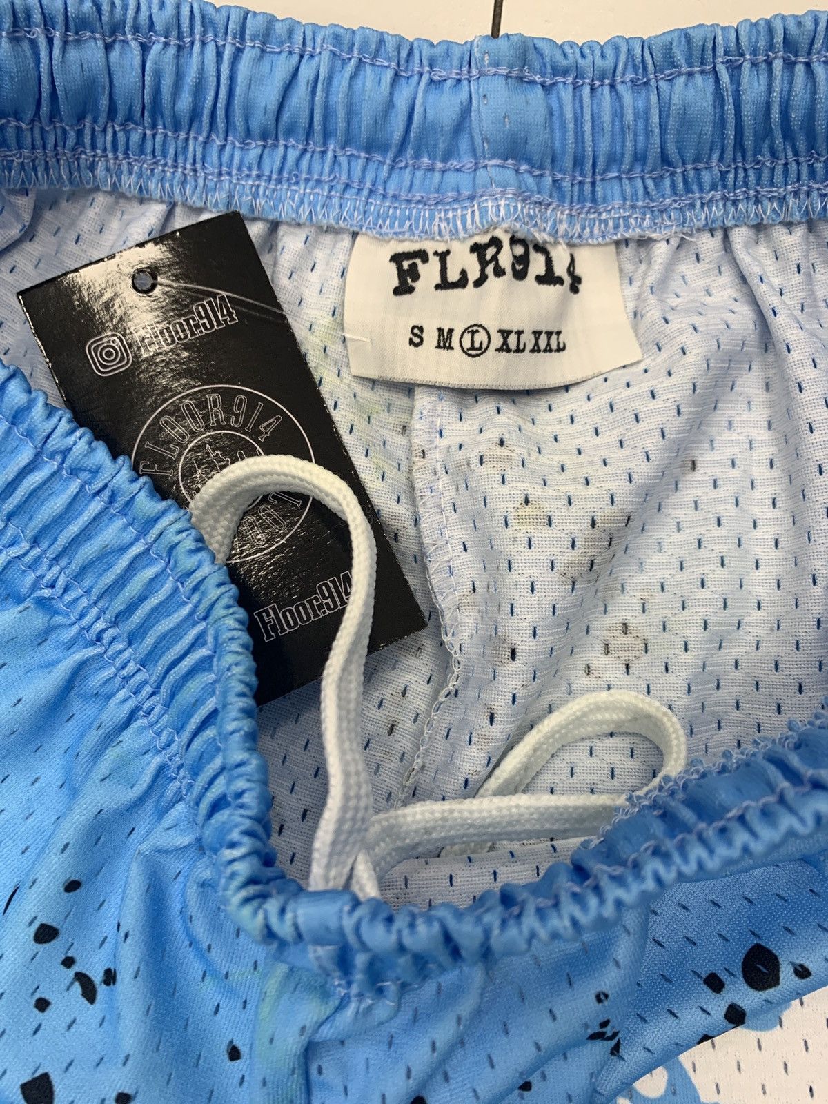 Other Floor 914 Mesh Shorts “Ice Blue” Size US 34 / EU 50 - 3 Thumbnail
