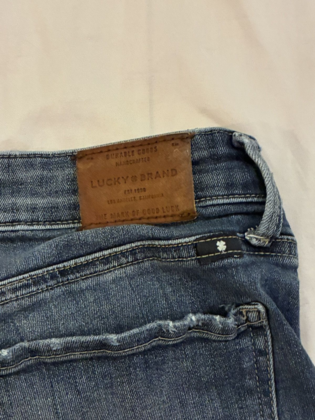 Lucky Brand Lucky Brand Mid Rise Ava Crop Denim Shorts Size 28" / US 6 / IT 42 - 3 Thumbnail