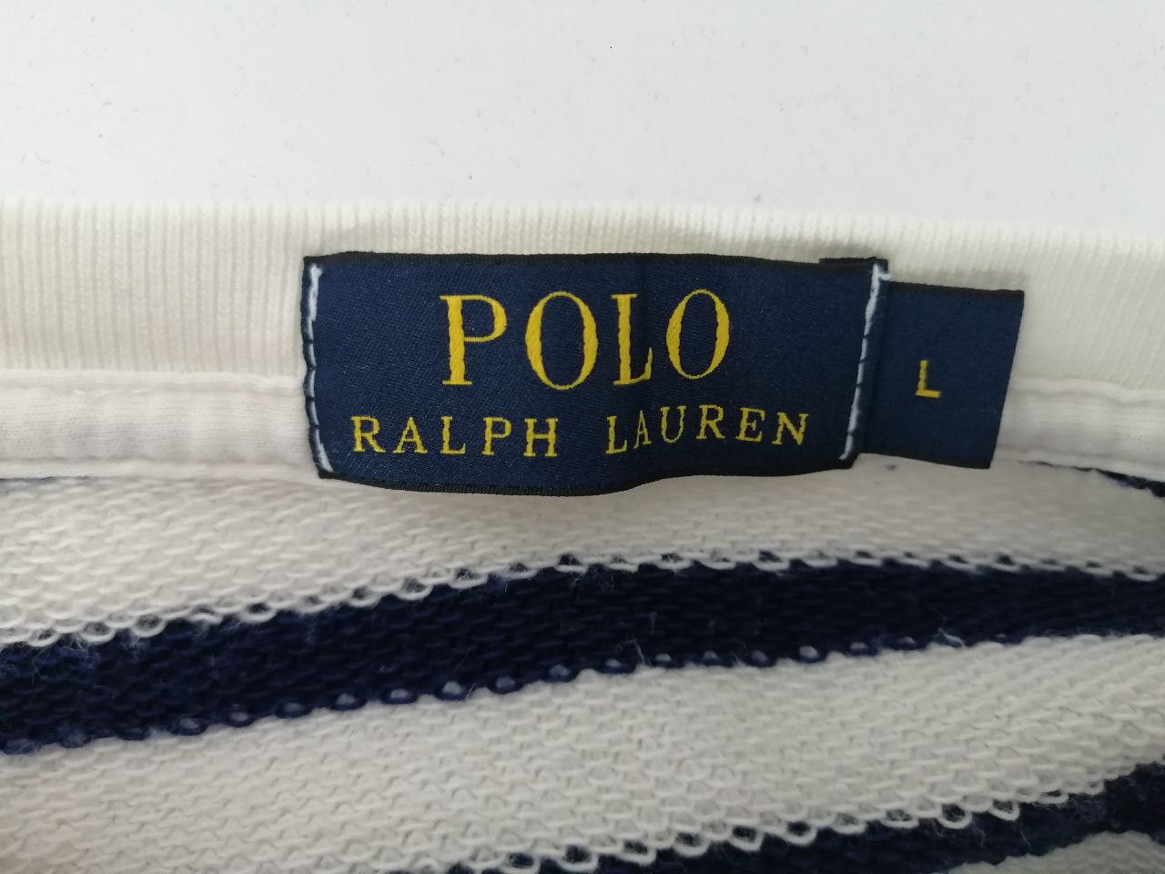 Polo Ralph Lauren Ralph Lauren Striped Polo Sweater Size L Size US L / EU 52-54 / 3 - 5 Thumbnail