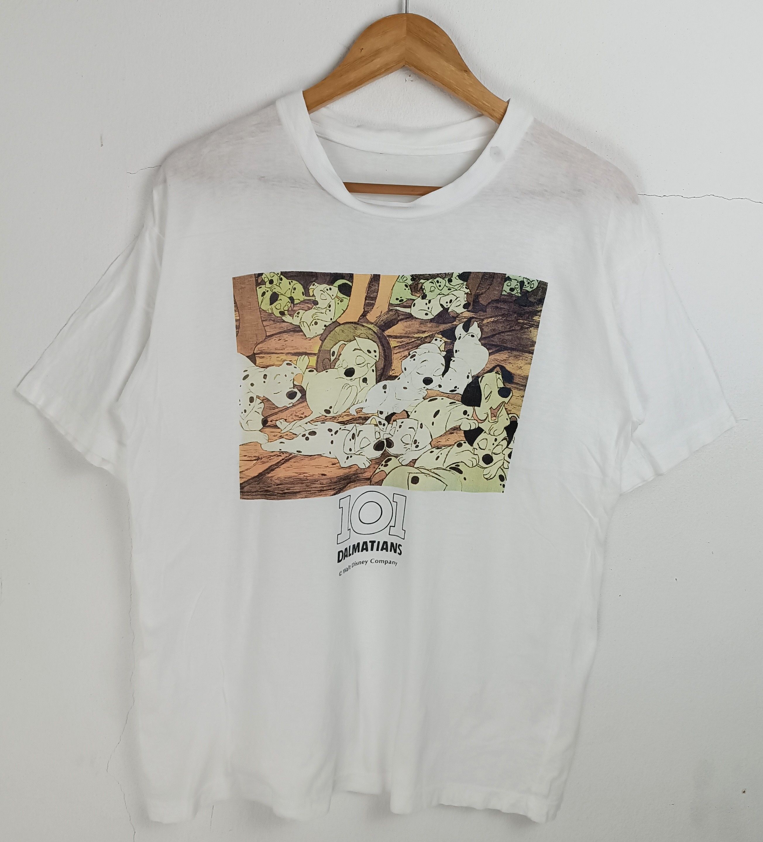 Vintage VINTAGE 90'S 101 DALMATIANS DISNEYS TEE mickey pooh goofy Size US M / EU 48-50 / 2 - 3 Thumbnail