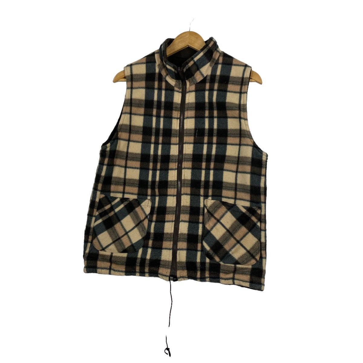 Japanese Brand Nova Check Inspired Burberrys Vest Size M Size US M / EU 48-50 / 2 - 2 Thumbnail