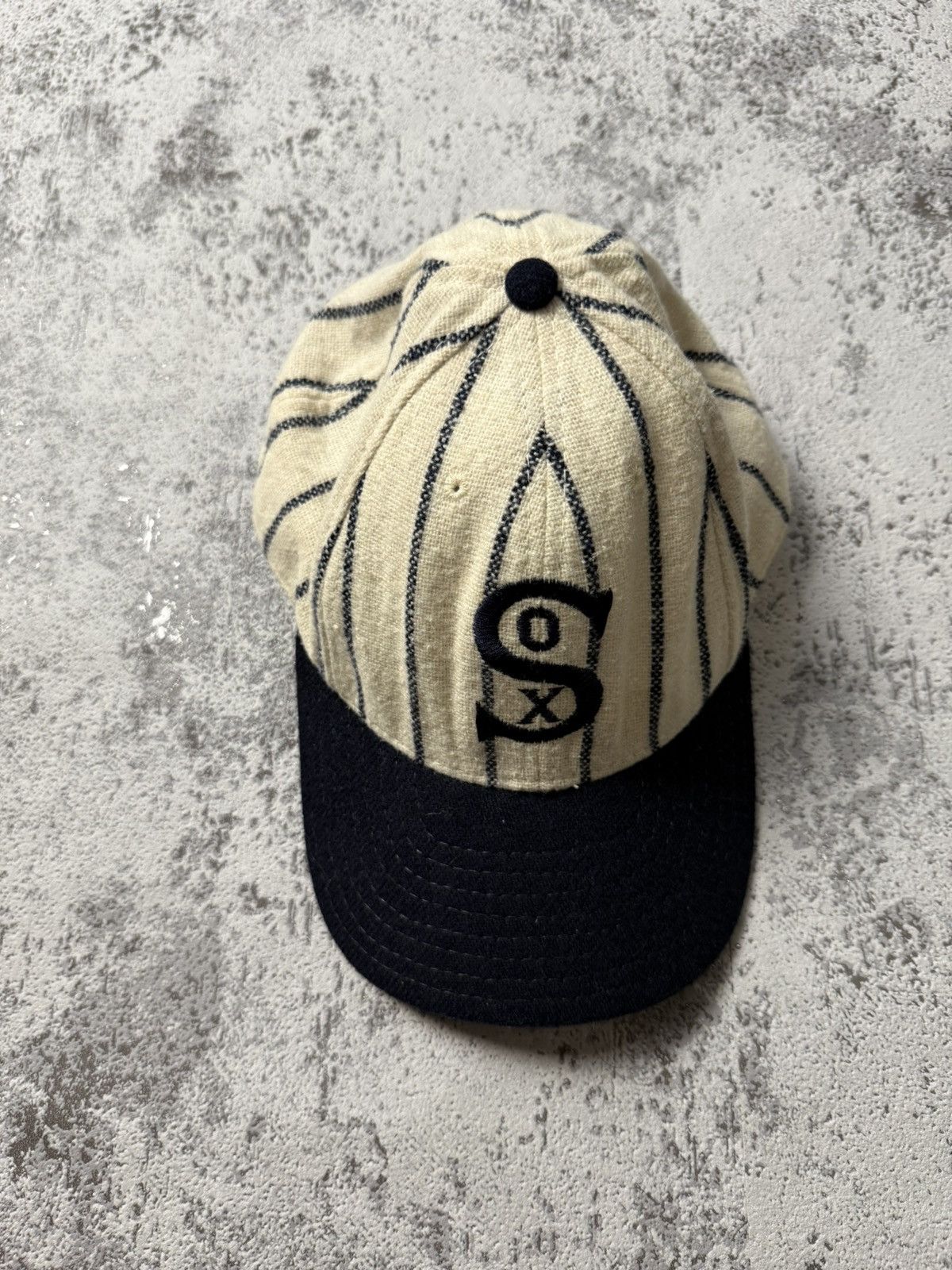American Needle VTG 90s Chicago White Sox American Needle Fitted Hat Cap USA Size ONE SIZE - 4 Thumbnail