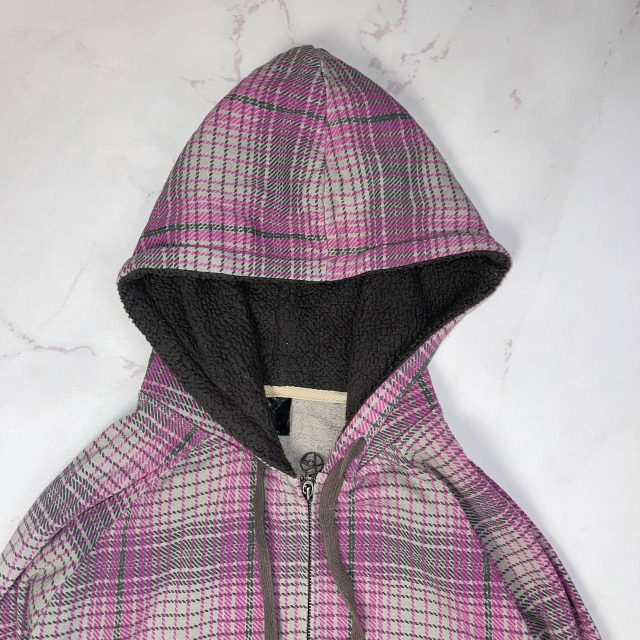 Fox Racing Fox Racing Crazy Y2K Vintage Zip Hoodie Plaid Sz XL Unisex Size US XL / EU 56 / 4 - 7 Thumbnail