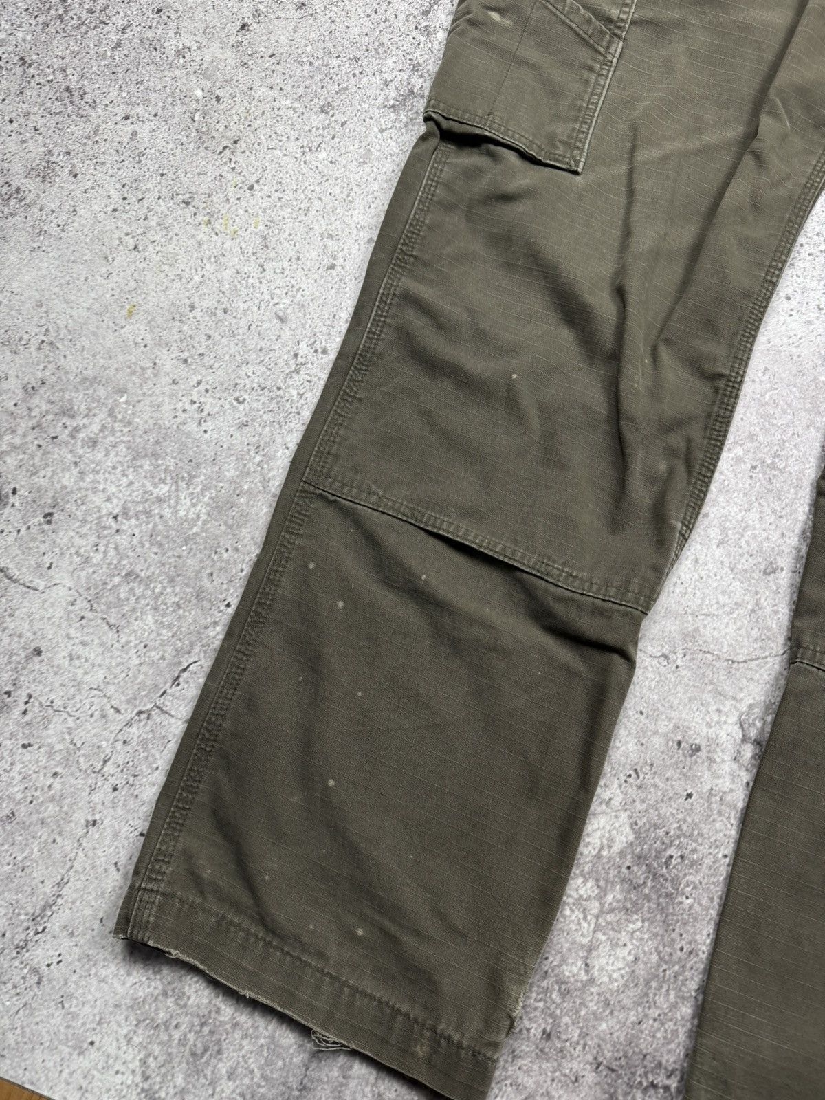Carhartt Crazy Vintage Faded Carhartt Y2K Cargo Work Pants Japanesse Size US 38 / EU 54 - 3 Thumbnail