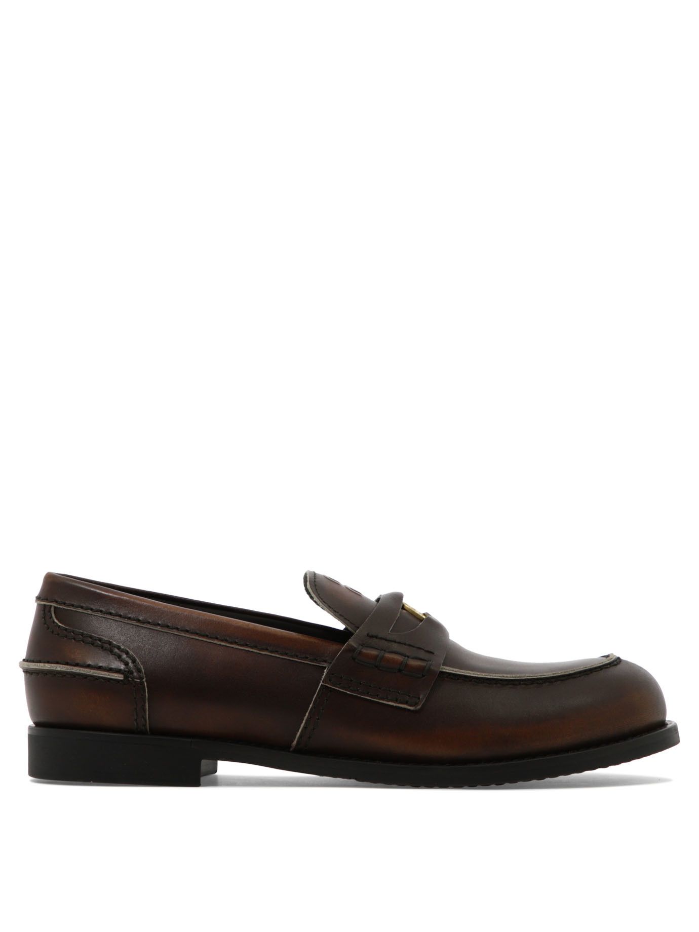 Miu Miu Miu Miu Vintage Leather Loafers IT 40 Women - USA Duties Paid Size US 10 / IT 40 - 1 Thumbnail