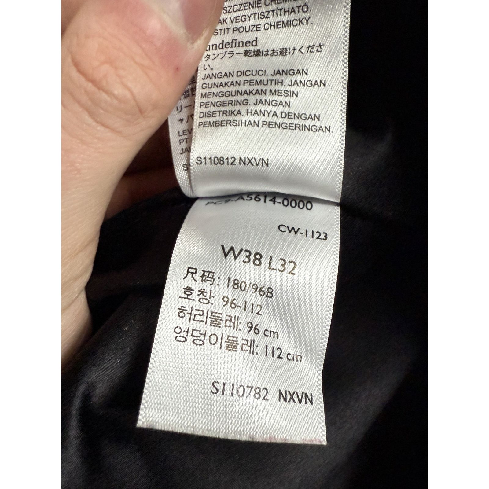 DENIM TEARS Denim Tears Leather Jeans Black Used 38 Size US 38 / EU 54 - 7 Thumbnail