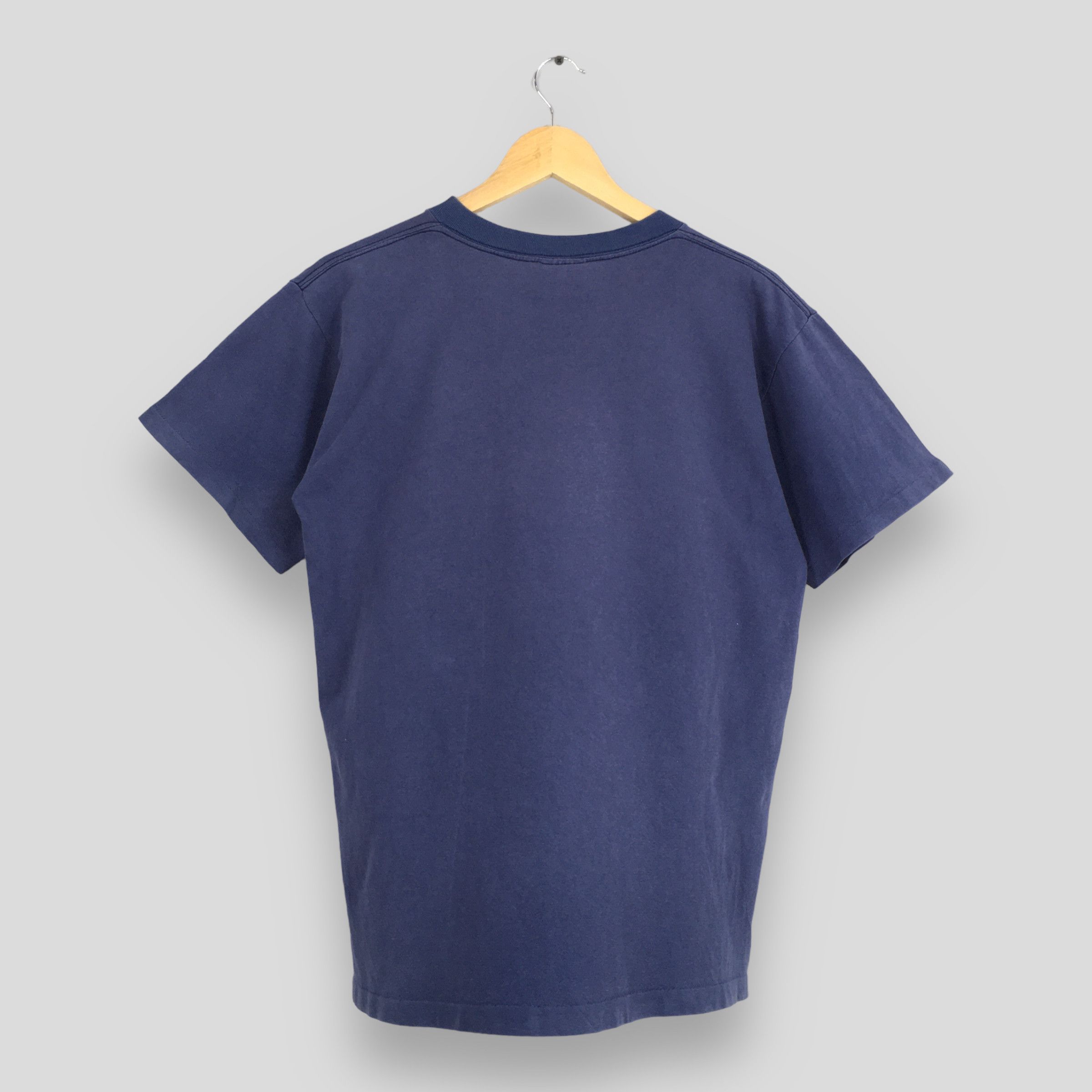 The Real McCoy's Vintage 90's Real Mccoy's Japan Blue Tshirt Medium Size US M / EU 48-50 / 2 - 6 Thumbnail