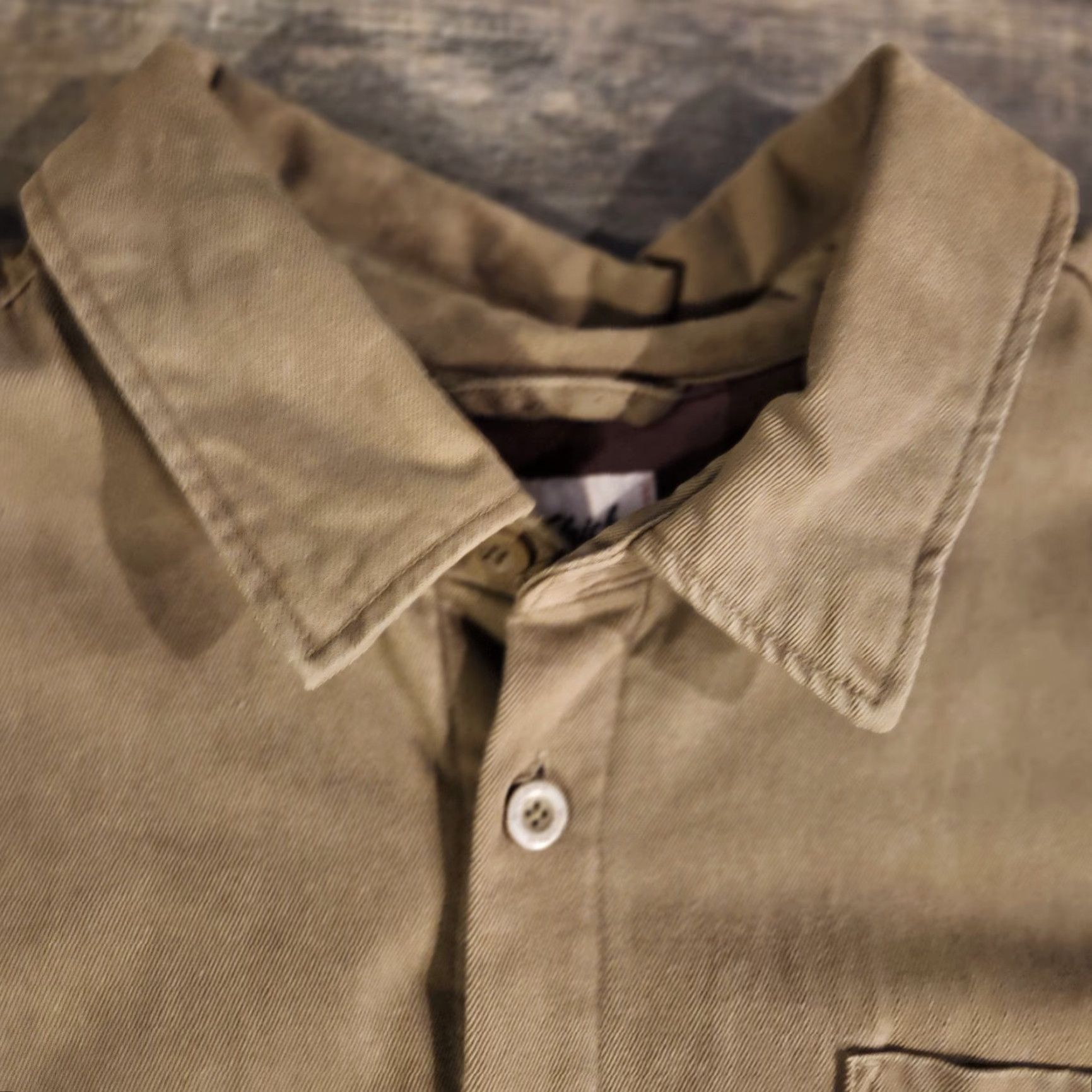 Vintage Woolrich Barn Coat Jacket Canvas Mens 3XL Olive Button Up Blanket Lined Chore Jacket Size US XXL / EU 58 / 5 - 5 Thumbnail