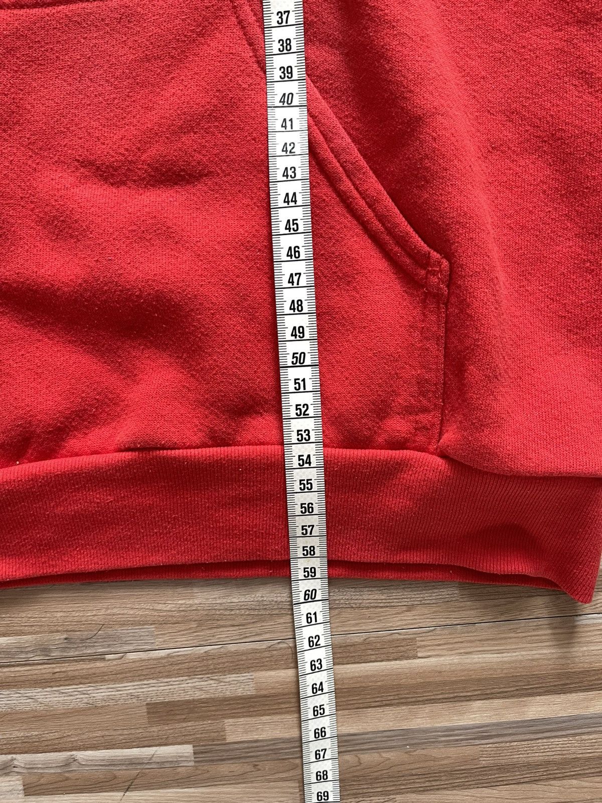Nike Vintage 90s Nike Red Swoosh Hoodie Made in USA 🇺🇸 Size US M / EU 48-50 / 2 - 5 Thumbnail