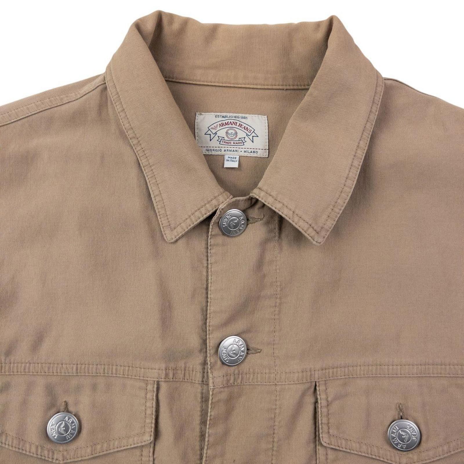 Other Vintage 90s Armani Jeans Button Up Jacket Size M Size US M / EU 48-50 / 2 - 3 Thumbnail