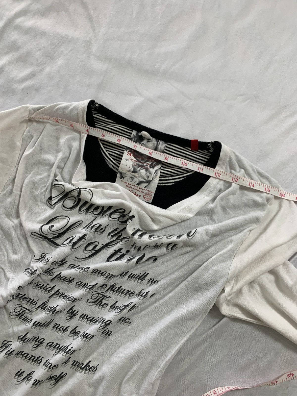 KMRii Japanese beaumere double layer Long Sleeve y2k gothic Size US S / EU 44-46 / 1 - 10 Thumbnail