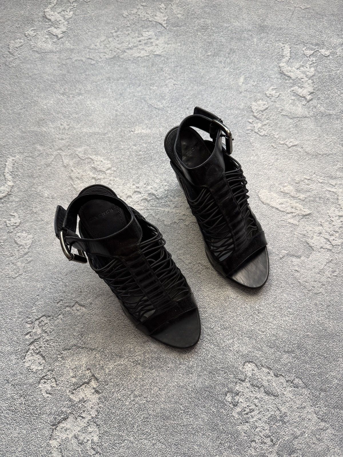 Givenchy Luxury Givenchy Gladiator Style Platforms Shoes Size 37.5 Size US 7.5 / IT 37.5 - 1 Thumbnail
