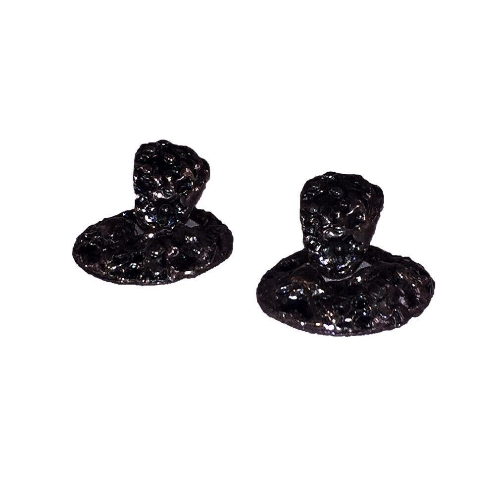 Designer Napier Brutalist Inspired Hoop Dangle Earrings Size ONE SIZE - 3 Thumbnail