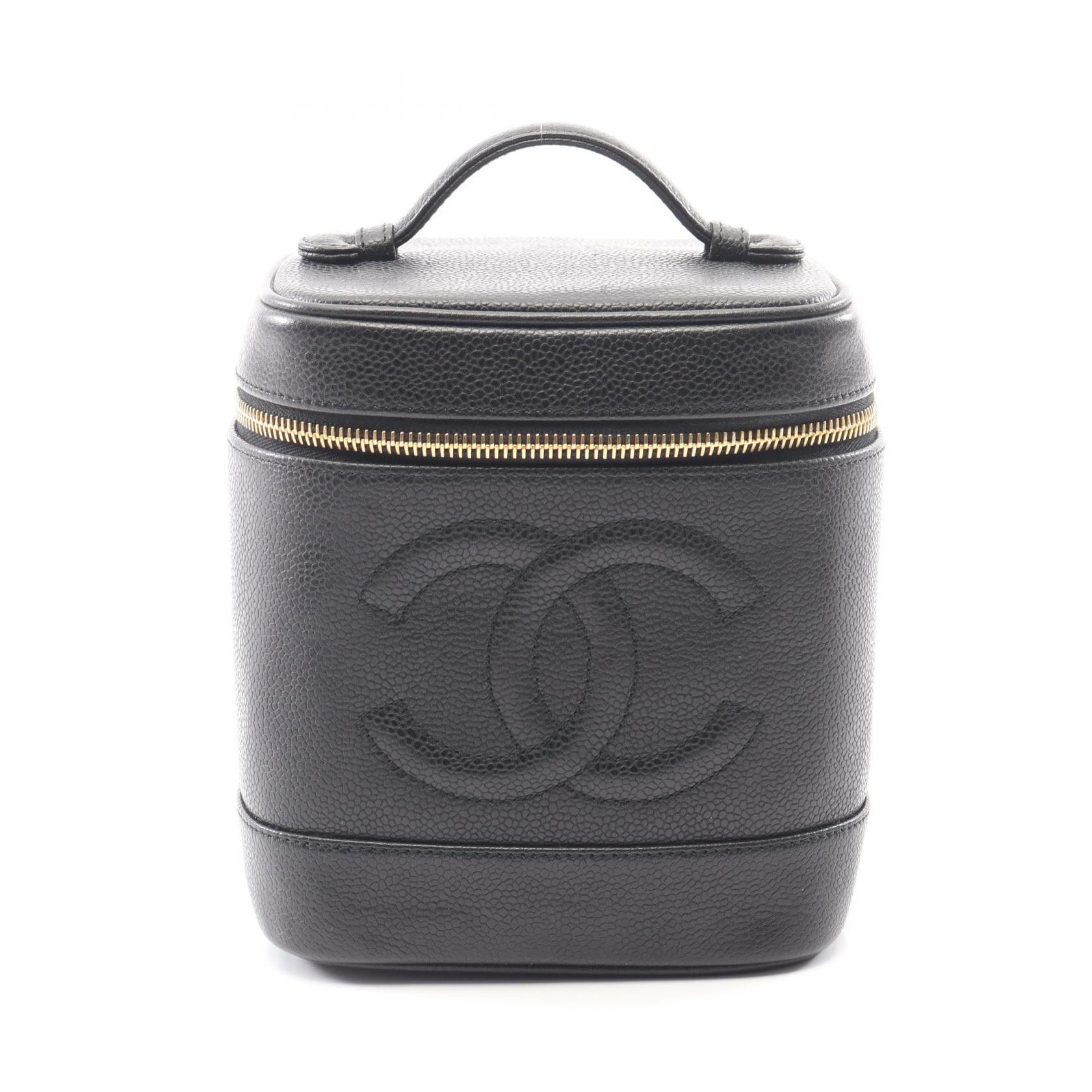 Chanel Chanel Chanel Coco Mark Grained Calfskin Handbag Leather Handbag DUTY FREE for USA Size ONE SIZE - 1 Thumbnail
