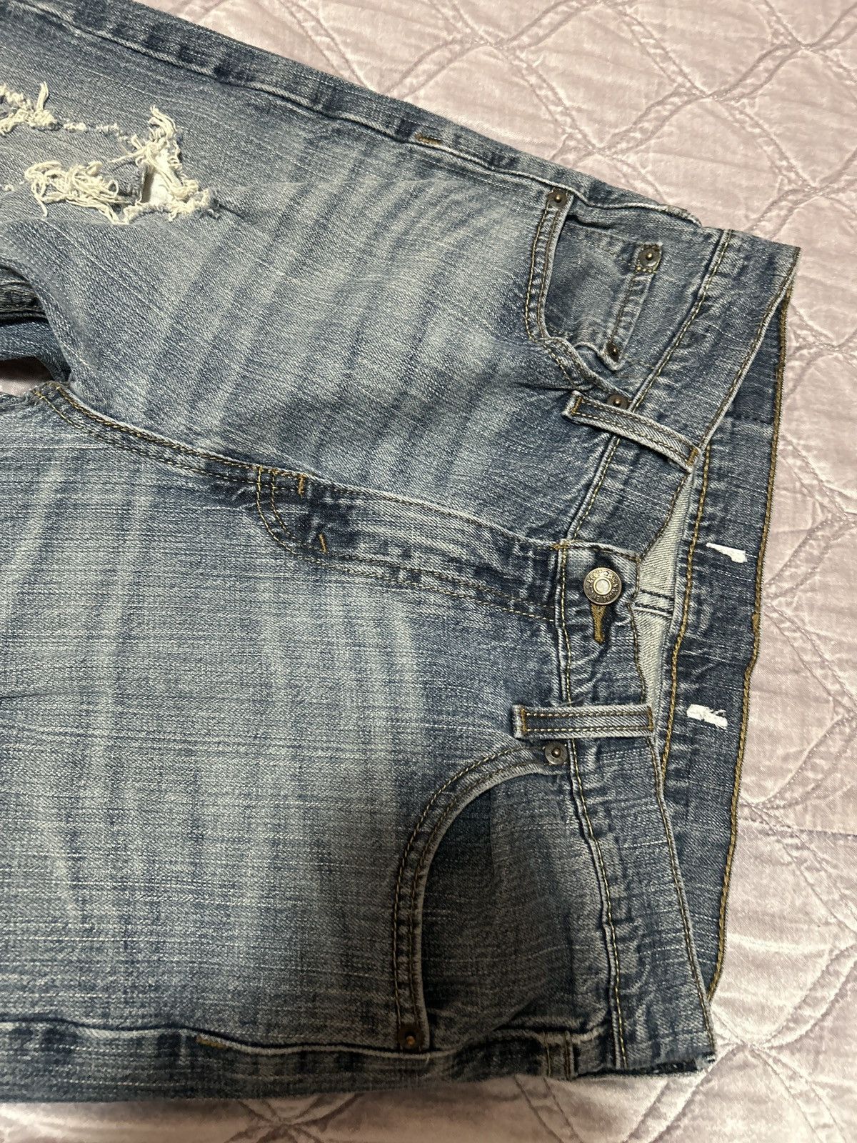 If Six Was Nine × Le Grande Bleu (L.G.B.) × Tornado Mart Flared Japanese denim Size US 30 / EU 46 - 5 Thumbnail