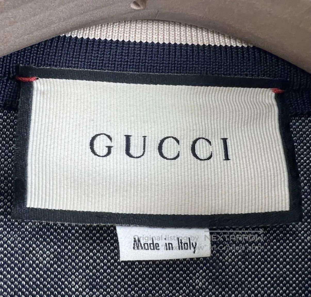 Gucci Blue Patterned Zip-Up Light Jacket Size M. Size US M / EU 48-50 / 2 - 4 Thumbnail