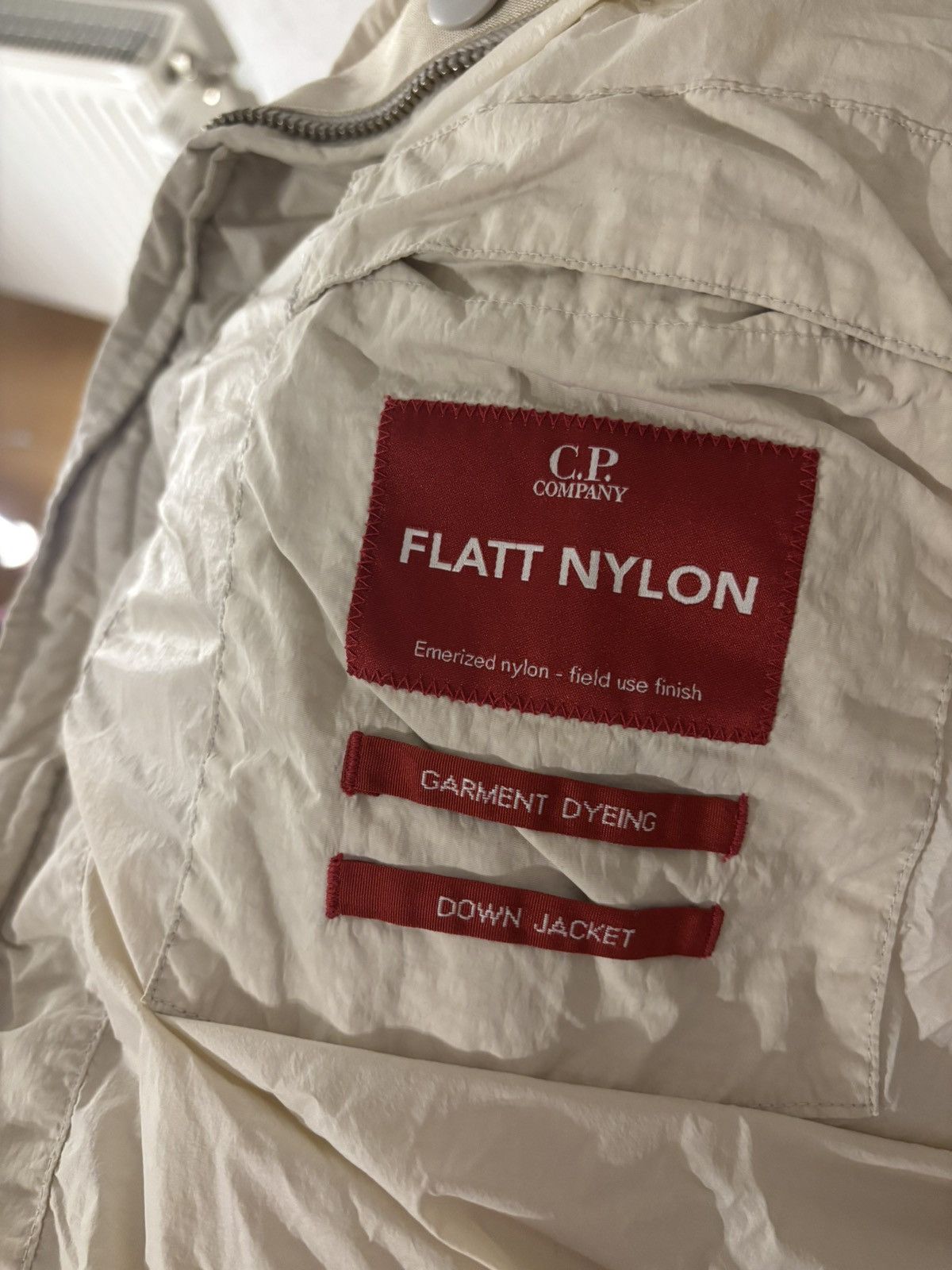 C.P. Company C.P. Company Flatt Nylon Down Jacket Size US L / EU 52-54 / 3 - 12 Thumbnail