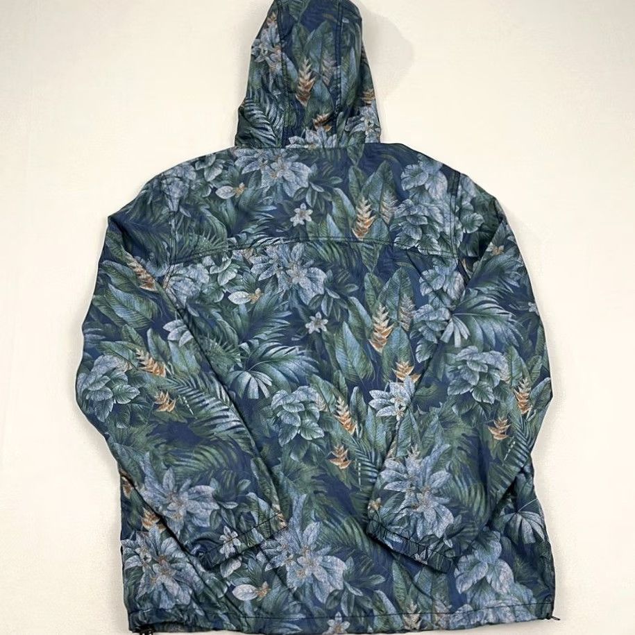 Tommy Bahama VINTAGE Tommy Bahama Jacket Mens M Botanico Beach Floral Hooded Windbreaker Tropic Prep Size US M / EU 48-50 / 2 - 7 Thumbnail