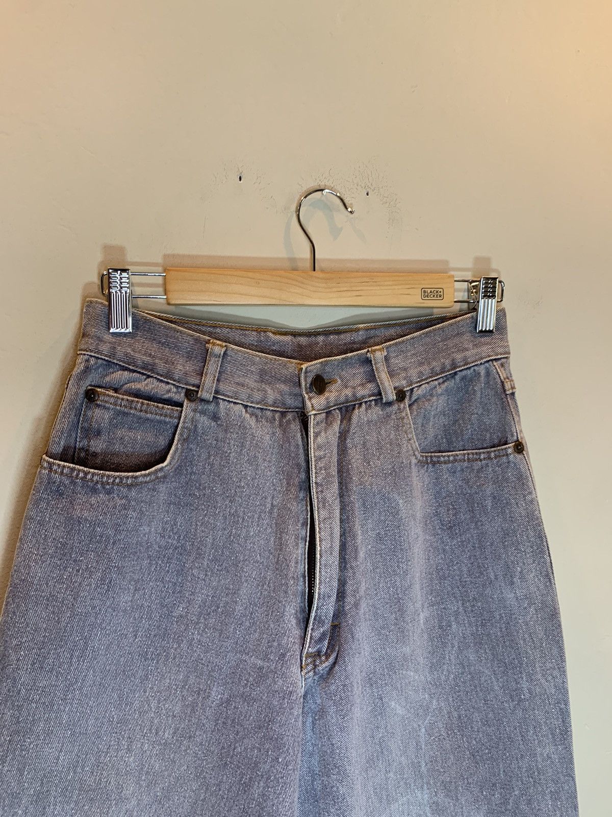 Vintage *RARE* Vintage 90’s UMEN Super Wide Leg Baggy Faded Jeans 27 Size 27" / US 4 / IT 40 - 4 Thumbnail