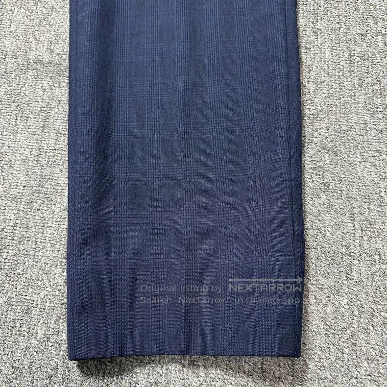 Dior Dior Navy Blue Plaid Wool Trousers Casual Pants Size US 30 / EU 46 - 2 Thumbnail