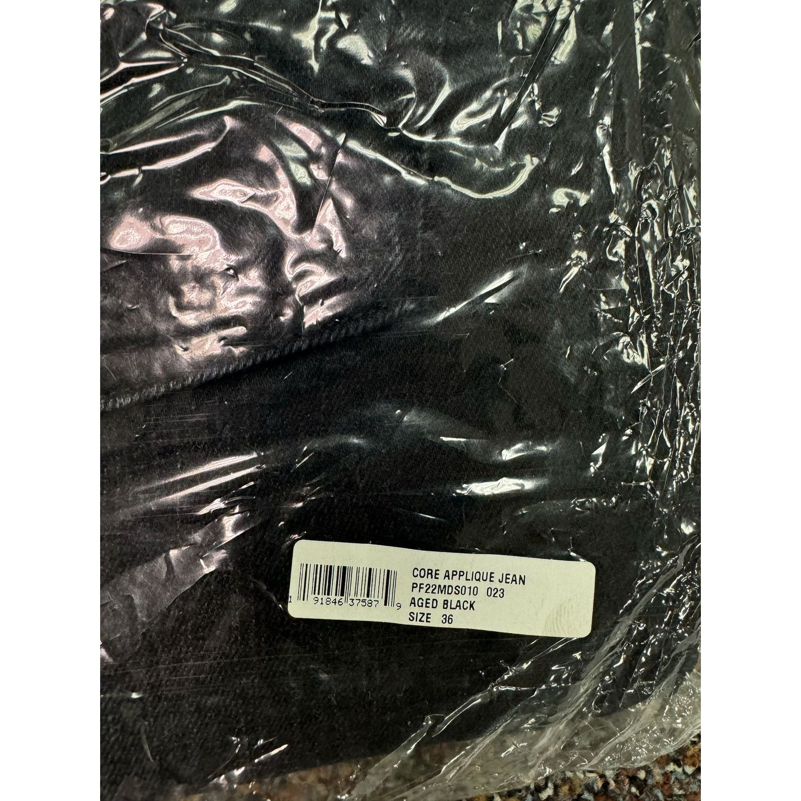 Amiri o1rshd1 Q:3 / Core Applique Jean in Aged Black Size US 36 / EU 52 - 23 Thumbnail