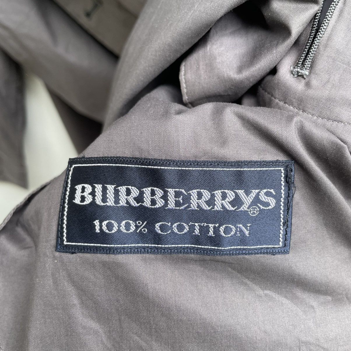 Burberry × Designer × Vintage Vintage Burberrys Trench Coat Light Jacket Size US M / EU 48-50 / 2 - 7 Thumbnail