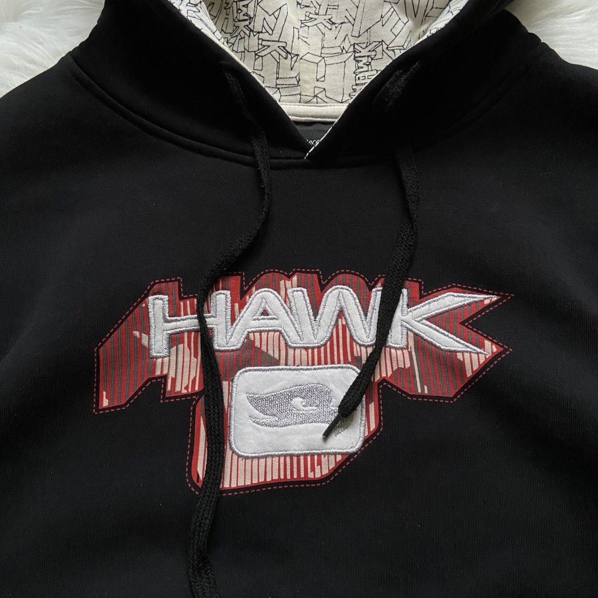 Tony Hawk 📌 Vintage Rare Tony Hawk Embroidered Logo Y2K Skate Hoodie Size US XL / EU 56 / 4 - 3 Thumbnail