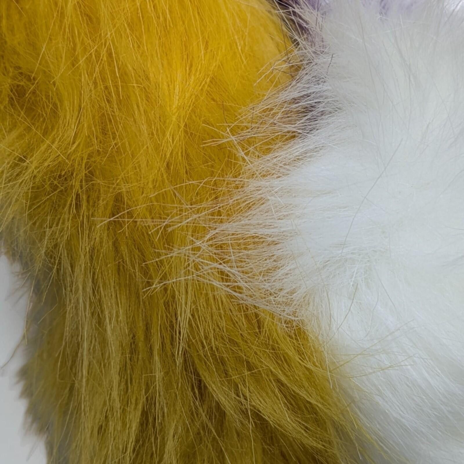Other Fursuit Fish Tail Orange Purple Poseable 26" Furry Size ONE SIZE - 7 Thumbnail
