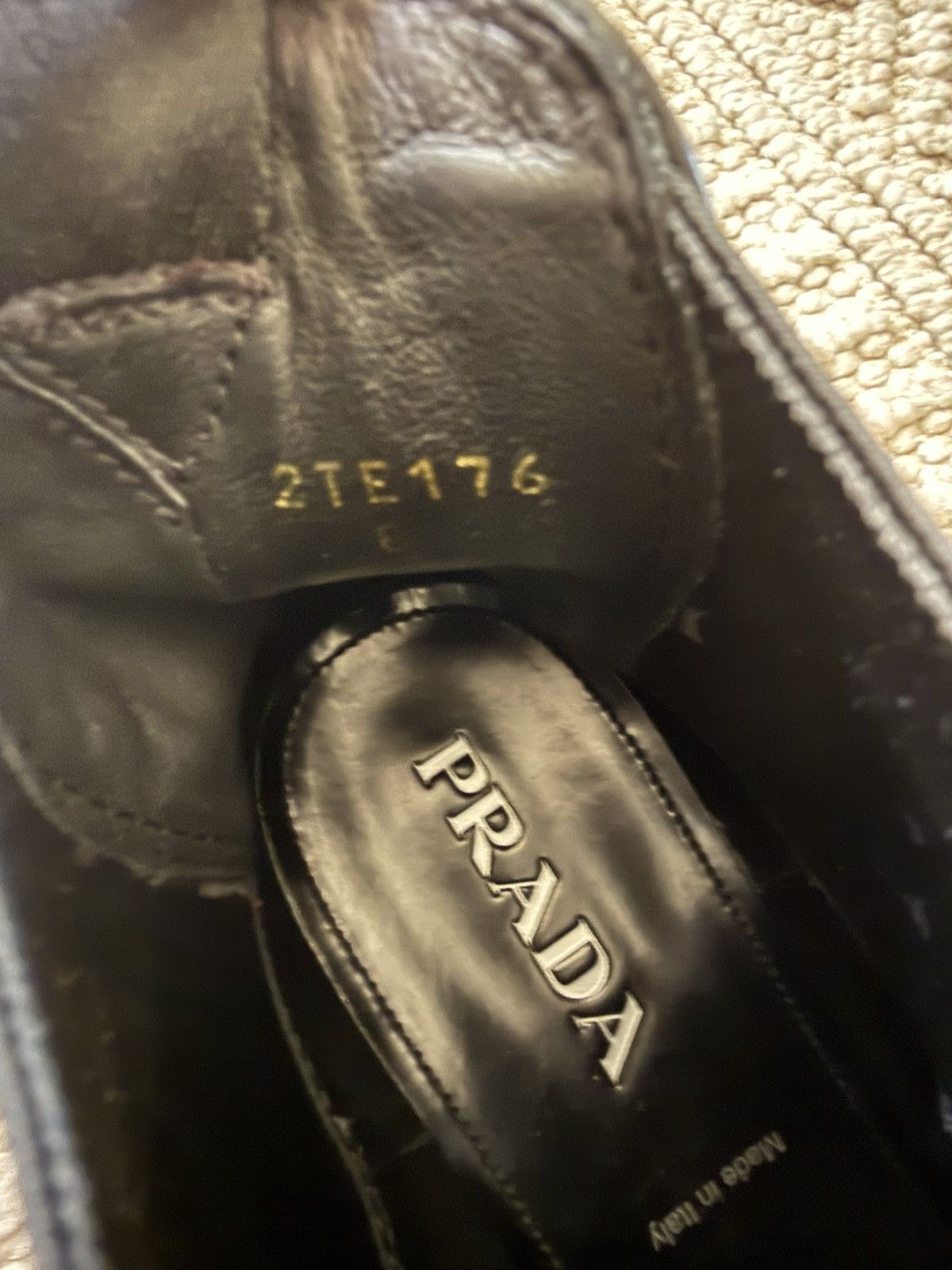 Prada Prada Black Leather Chelsea Boots (2TE176) - Size 8 Size US 8 / EU 41 - 9 Thumbnail