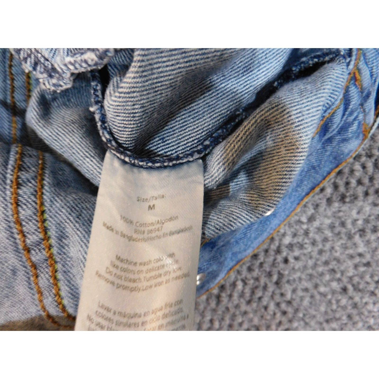 Nickelodeon Nickelodeon Denim Jacket Womens Medium Blue 90s Vintage Cotton Zip Pockets Regular Jacket Size M / US 6-8 / IT 42-44 - 7 Thumbnail