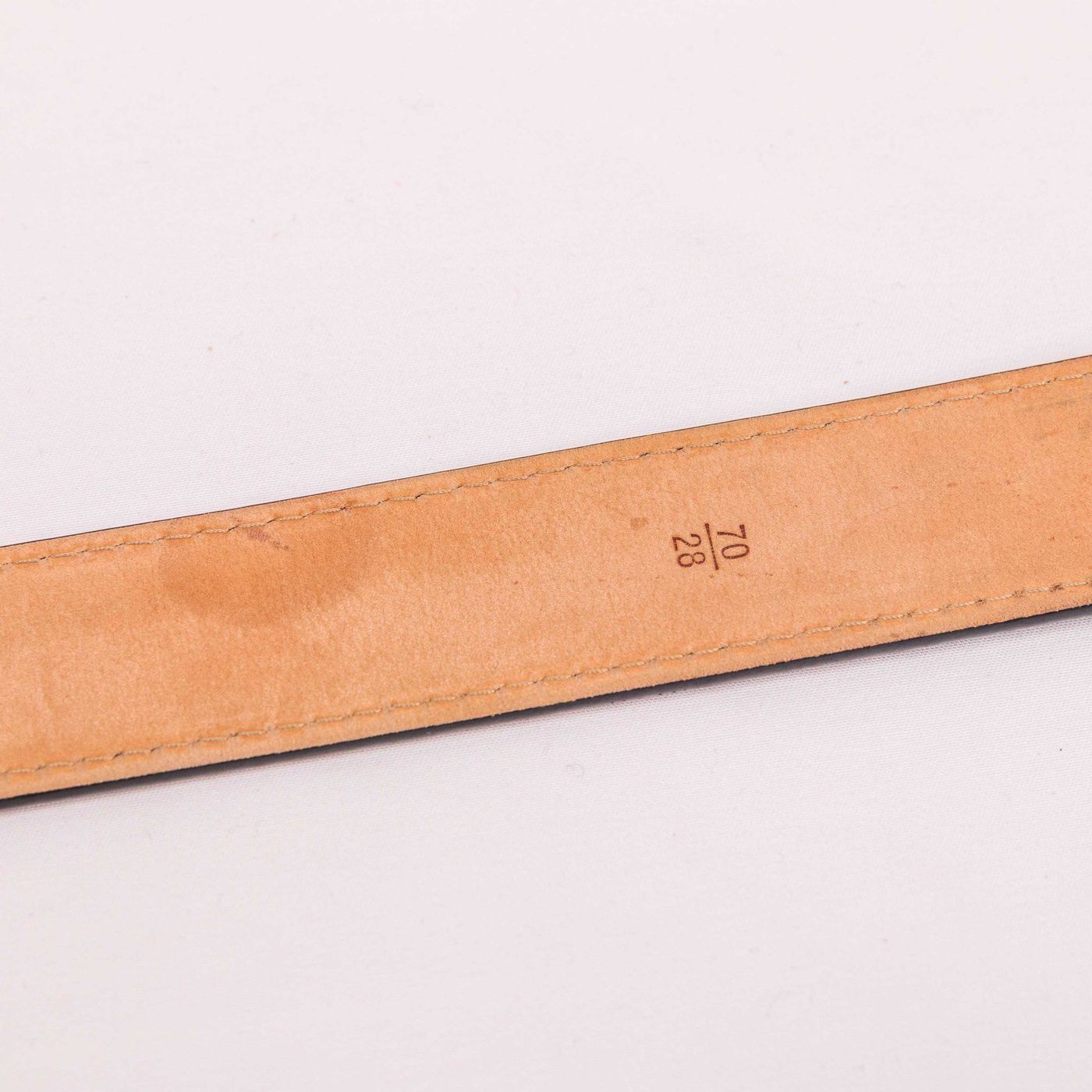 Louis Vuitton Louis Vuitton Travelling Requisites Black Leather Belt Size ONE SIZE - 6 Thumbnail