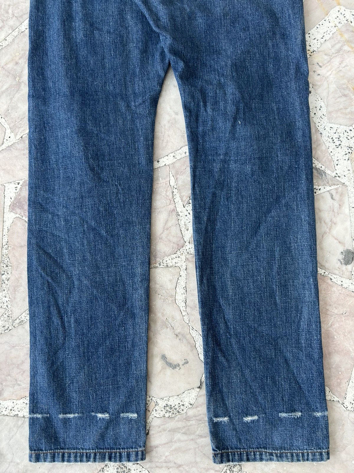 CABANE de ZUCCa Zucca Issey Miyake Japan Vintage Ripped Jeans Size US 32 / EU 48 - 9 Thumbnail