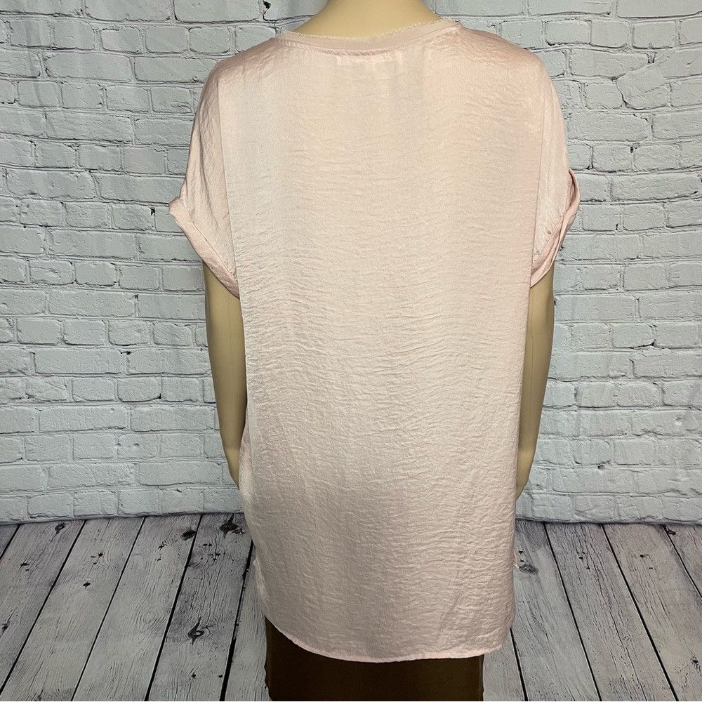 Other New Violet & Claire Short Sleeve Pale Pink Blouse Size L Size L / US 10 / IT 46 - 4 Thumbnail