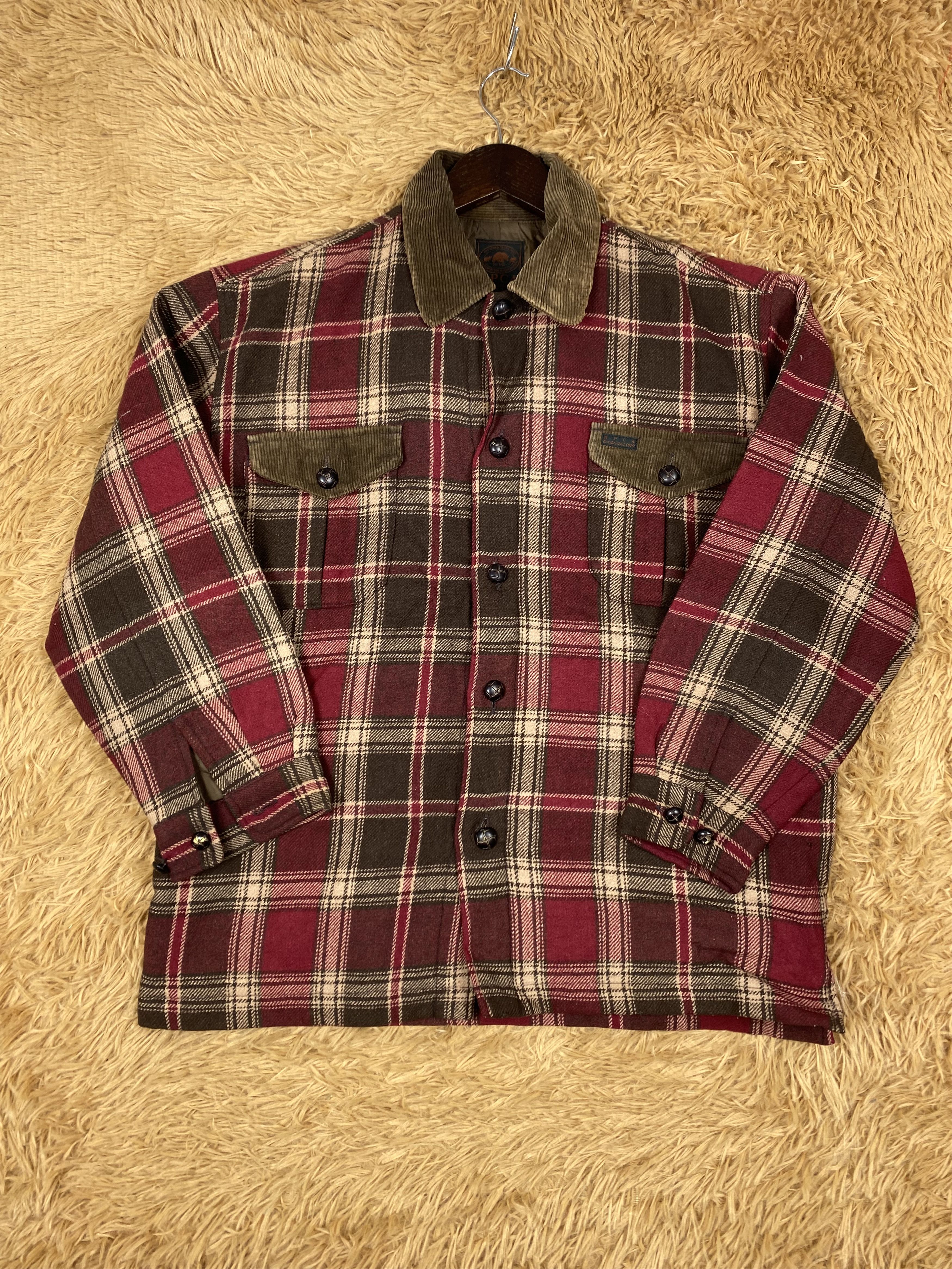 Japanese Brand Vintage NPCA Flannel Jacket DJ0775 Size US S / EU 44-46 / 1 - 4 Thumbnail