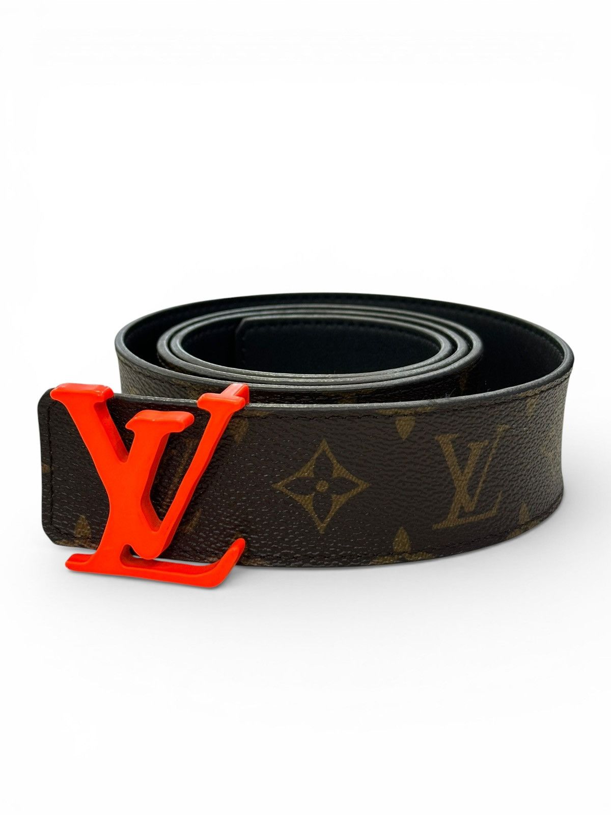 Louis Vuitton Louis Vuitton Shape Belt Monogram 40MM Brown Size 100 Size 36 - 2 Thumbnail