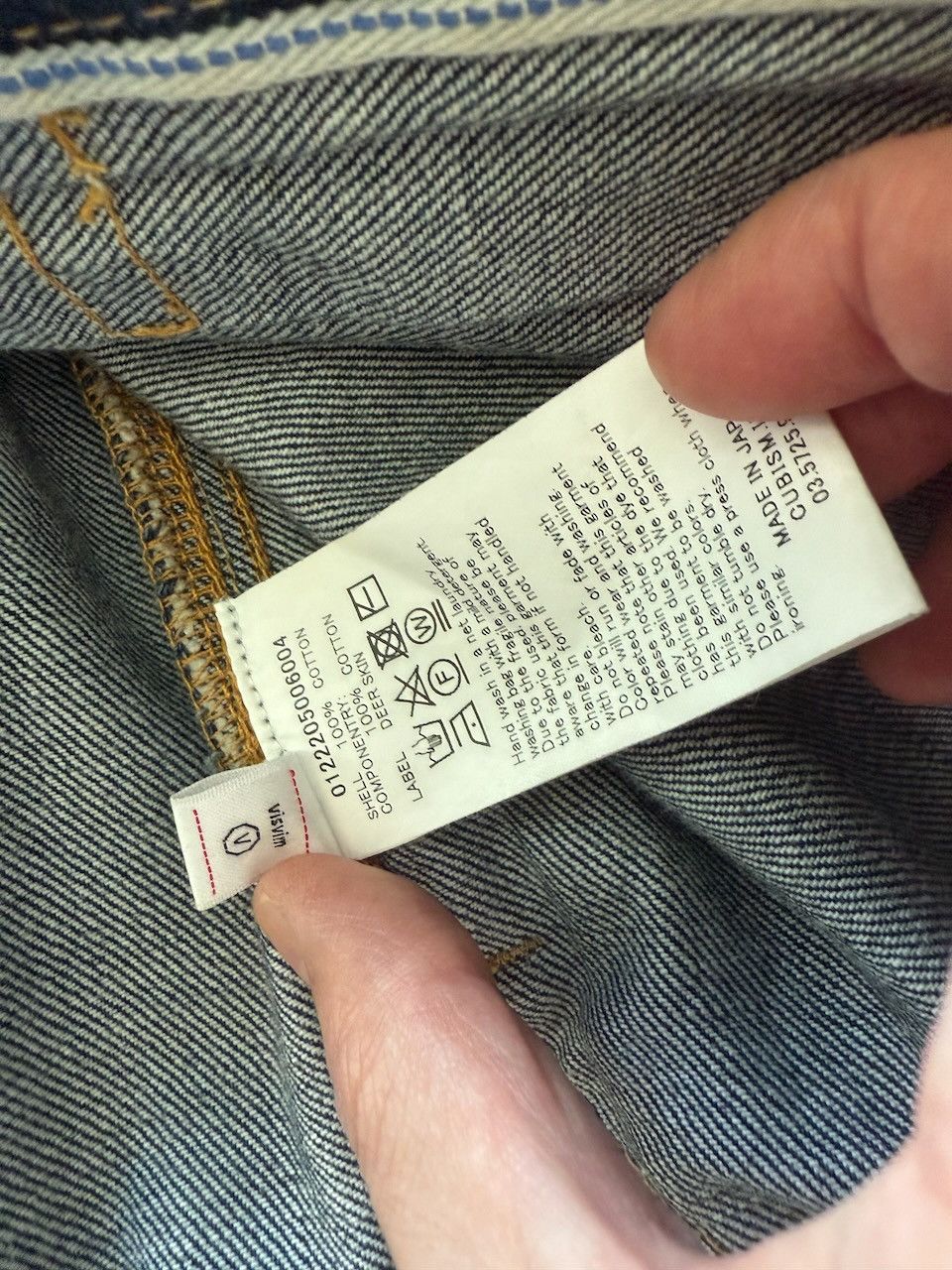 Visvim VISVIM SS 101XX JKT DMGD-1011 Size US XL / EU 56 / 4 - 6 Thumbnail