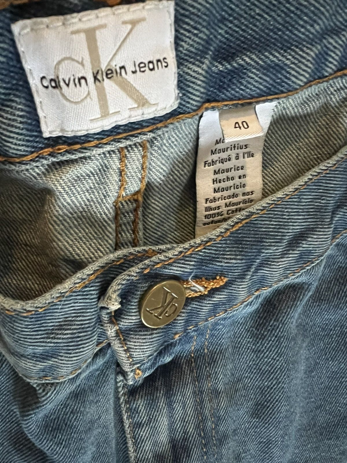 Calvin Klein Calvin Klein Jorts Size US 40 / EU 56 - 2 Thumbnail