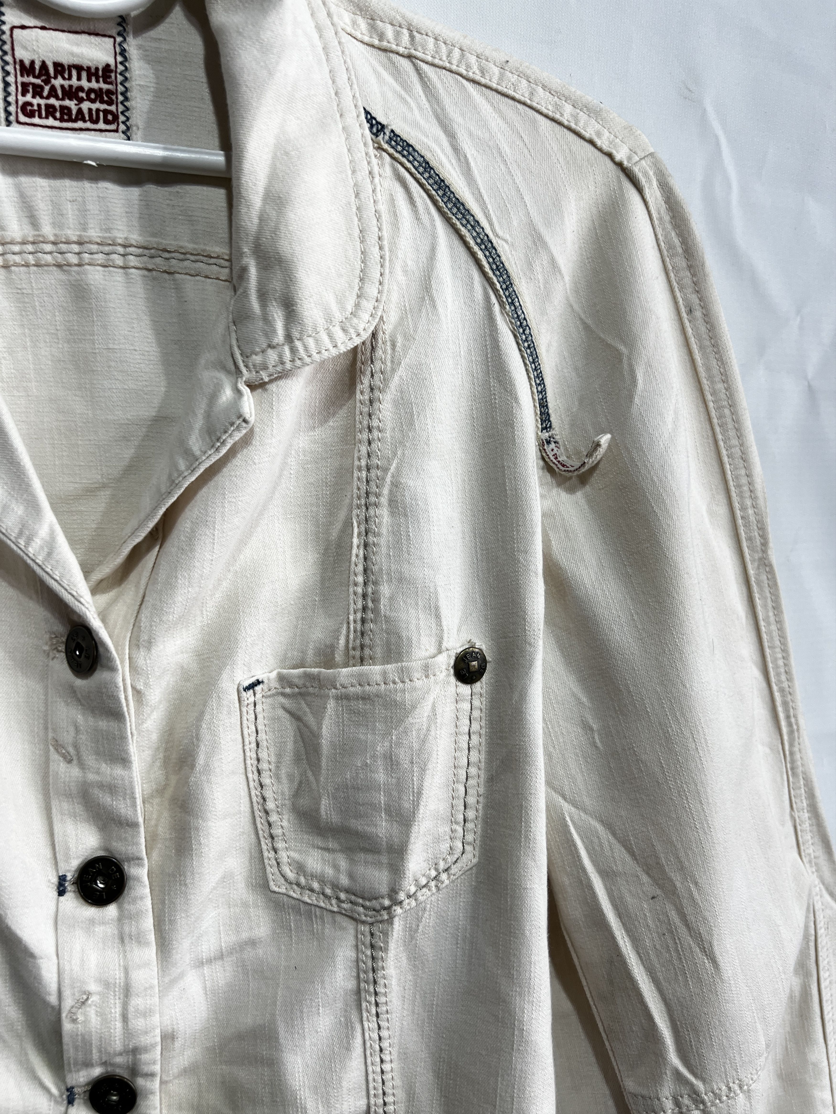 Marithe + Francois Girbaud × Vintage Marithe Francois Girbaud Vintage Jacket Size M / US 6-8 / IT 42-44 - 4 Thumbnail