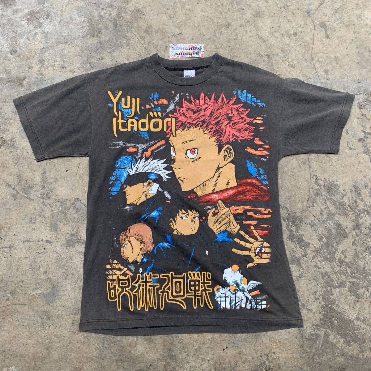 Anime × Japanese Brand YUJI ITADORI - SUKUNA x Jujutsu Kaisen x anime fan bootlg Size US XL / EU 56 / 4 - 1 Thumbnail