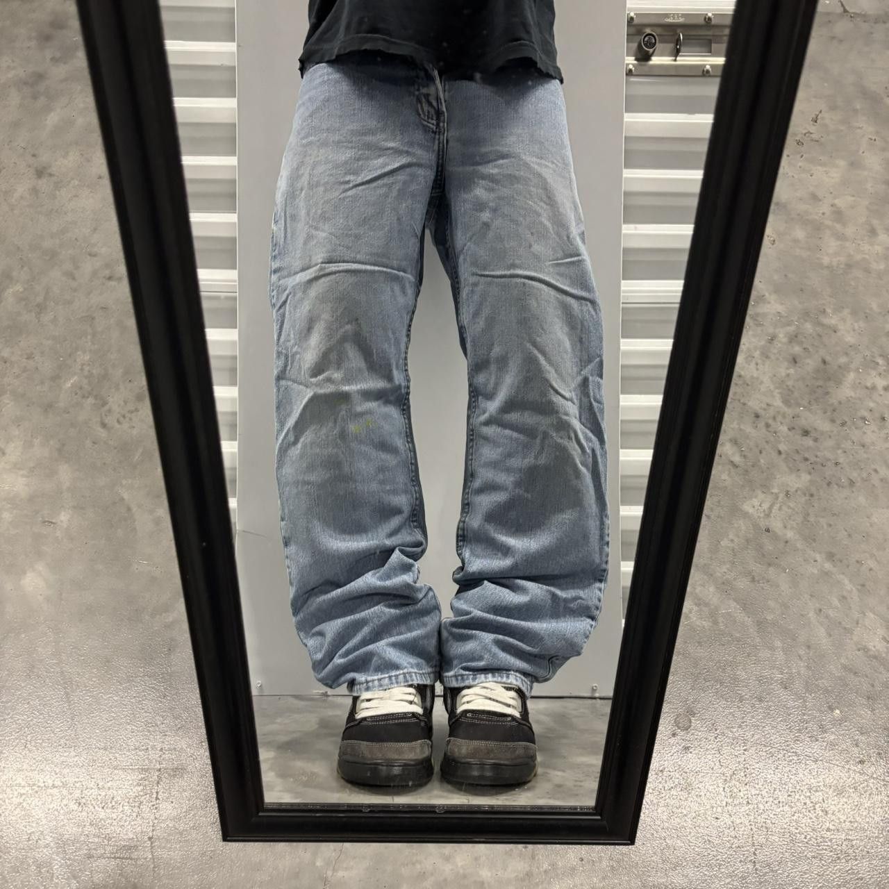 Japanese Brand × Vintage Crazy Vintage Y2K/2000s Light Wash Essential Denim Jeans! Size US 30 / EU 46 - 1 Thumbnail