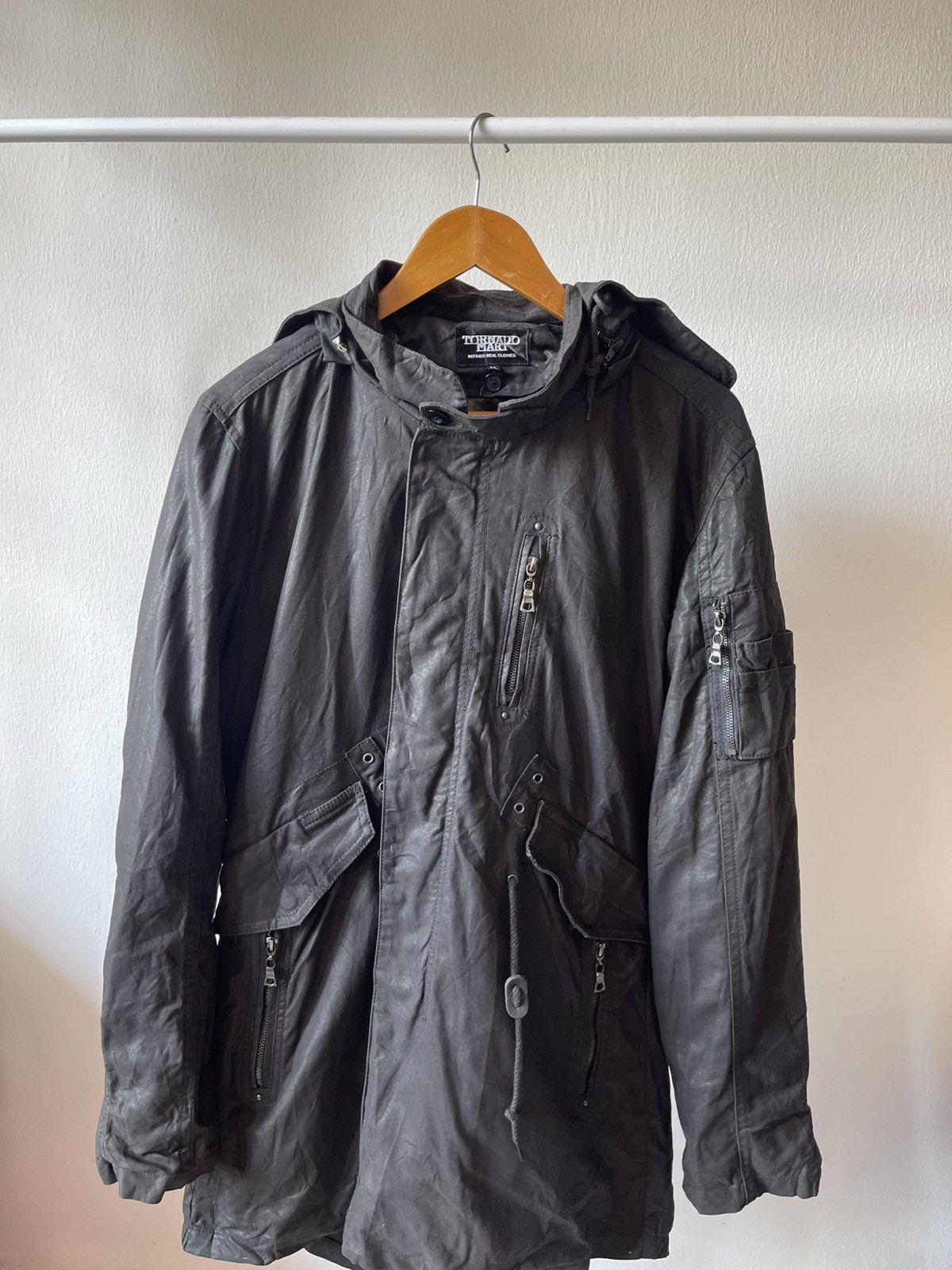 Tornado Mart 2000s Tornado Mart Parka Wx With Raccon Fur Hoodie Size US M / EU 48-50 / 2 - 7 Thumbnail