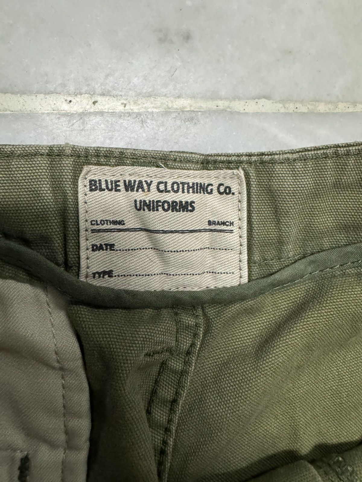 General Research 💥VINTAGE 90s BLUE WAY CLOTHING CO UNIFORMS CARGO DISTRESS Size US 32 / EU 48 - 9 Thumbnail