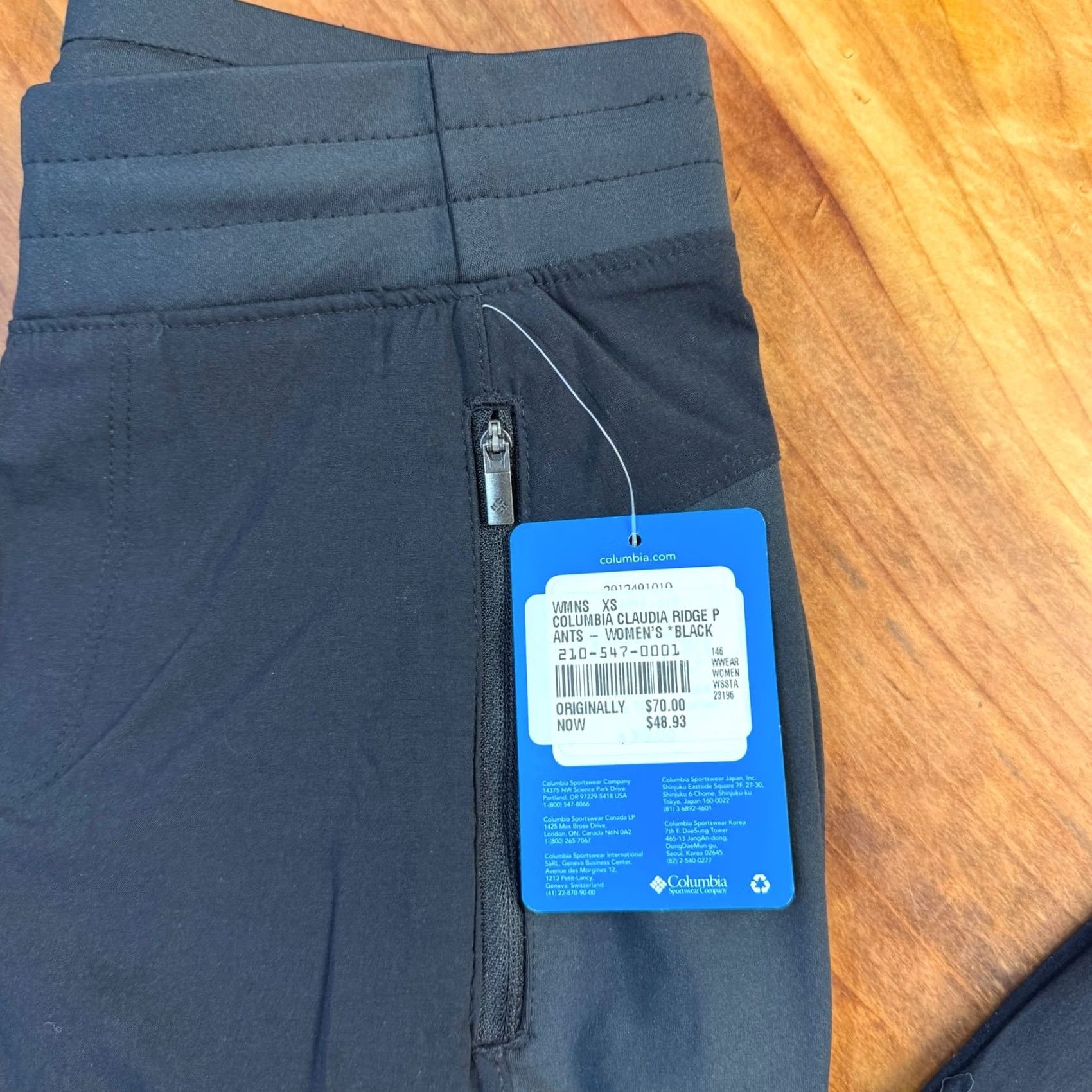 Vintage VINTAGE Columbia Pants Womens XS Hiking Stretch Hike Skinny Claudia Ridge B3-27 Size 27" / US 4 / IT 40 - 2 Thumbnail