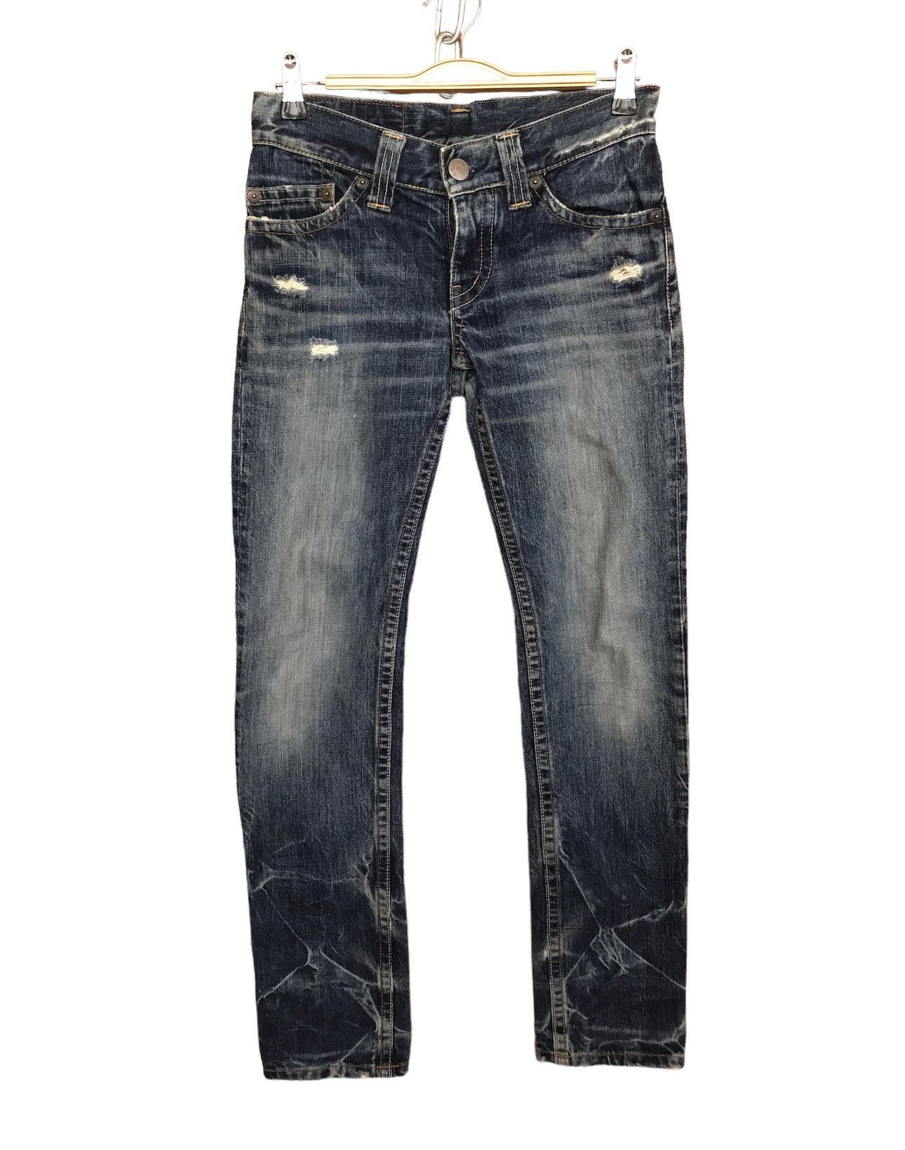 image of Hysteric Glamour Chilling Kinky Denim Jeans Skinny, Men's (Size 28)