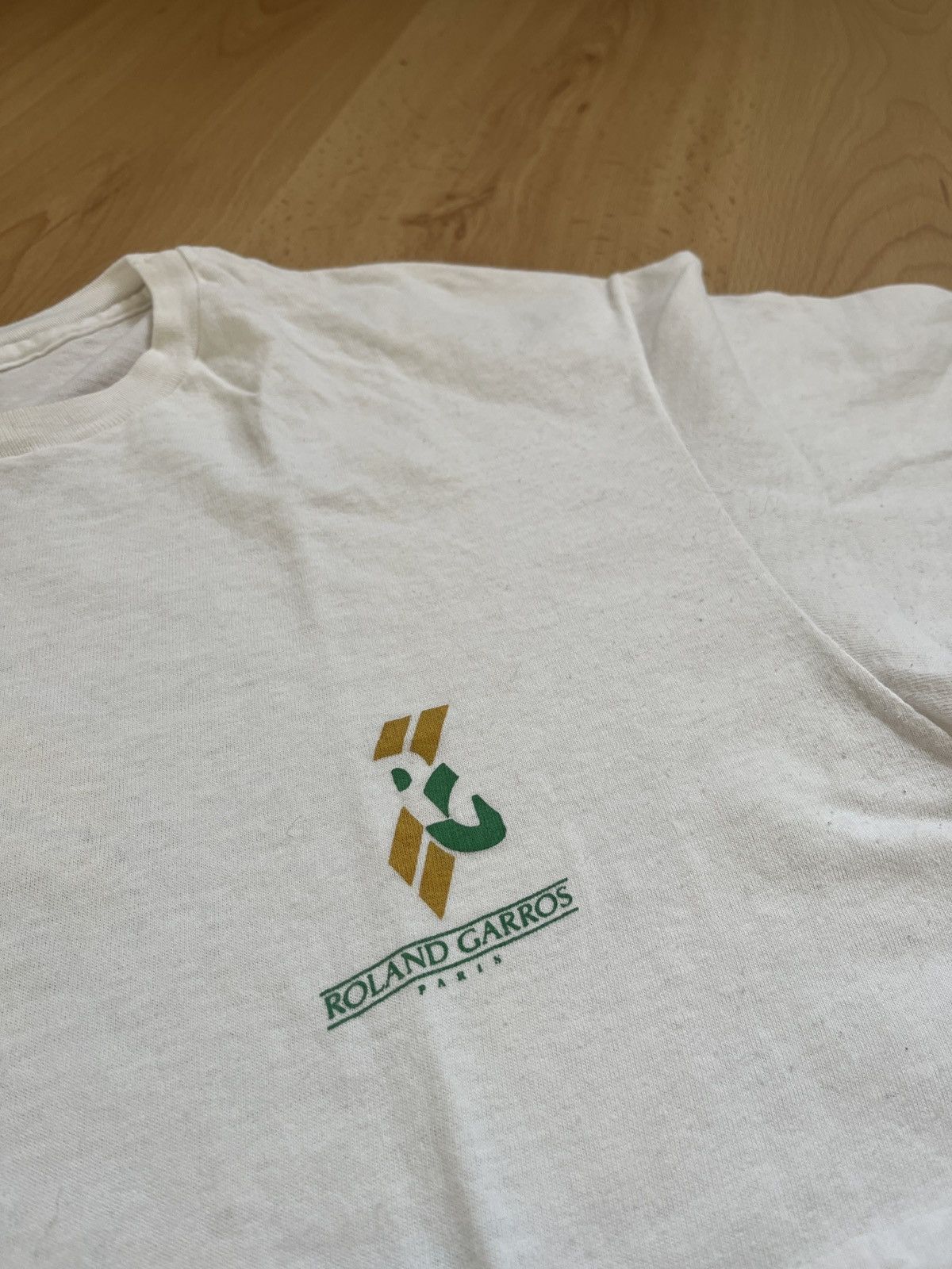 Vintage Roland Garros 1986 vintage tee Size US XL / EU 56 / 4 - 2 Thumbnail